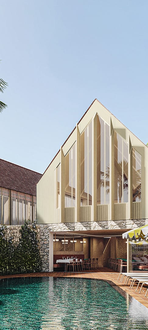 Maison moderne avec piscine, Hôtel dans le Lot, Maison Borrèze.